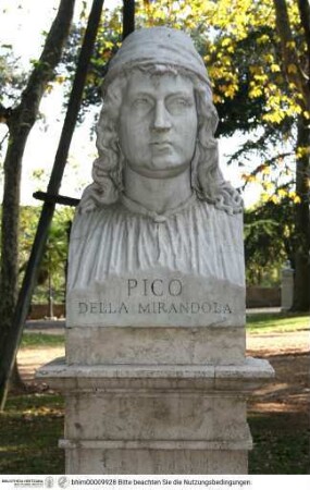 Büste des Pico della Mirandola