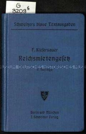 Deutsches Reichsmietengesetz von 1939