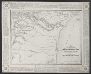 Mappa Da Parte Septentrional da Provincia Do Espirito-Santo