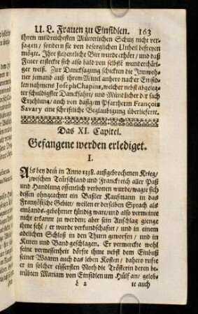 163-172, Capitel XI