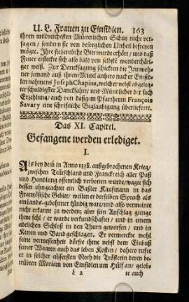163-172, Capitel XI