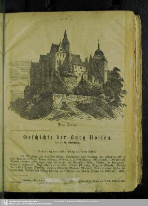 Geschichte der Burg Nossen