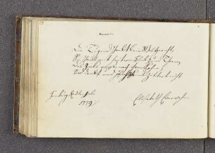 Elisabeth Everwahn. – Hamburg, 03.07.1779