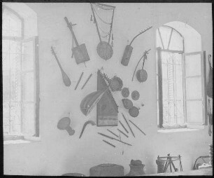 Musikinstrumente. Museum [Jerusalem, Palästinainstitut]