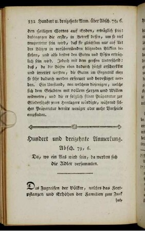 Hundert und dreizehnte Anmerkung. Absch. 79, 6. - 124te Anmerkung. Absch. 92, 4.