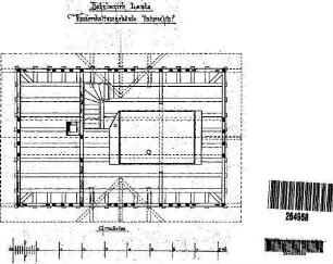 Unterschüpf: Nebengebäude Wasserstationsgebäude Grundriß