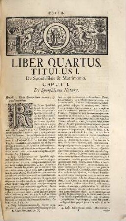 Forum ecclesiasticum : in quo ius canonicum universum librorum ac titulorum ordine per quaestiones et responsa ... explanatur. [4], Liber IV. Decretalium