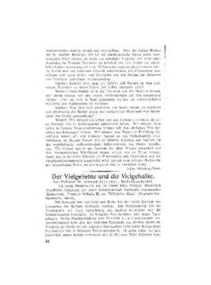 Der Vielgeliebte und die Vielgehaßte