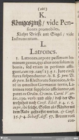 Latrones - Lusus