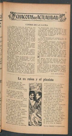 La ex reina y el pianista