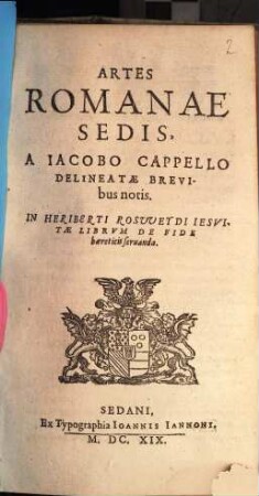 Artes Romanae Sedis