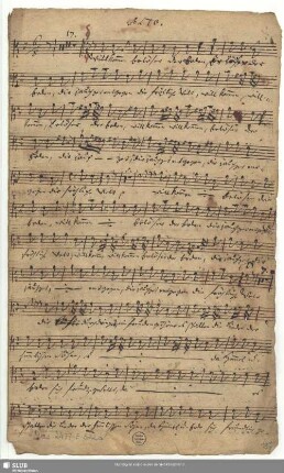 Alto [coro, Nr.1 und 9]