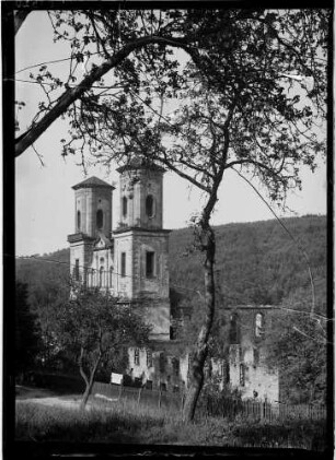Kloster Frauenalb Gesamtansicht der ehemaligen Klosterkirche