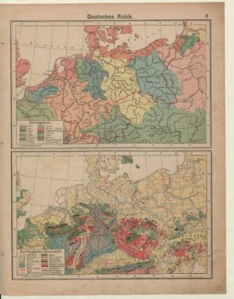 Deutsches Reich, Geologische Übersicht