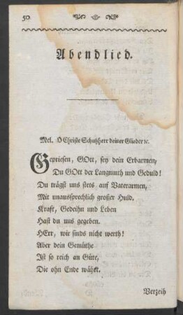 Abendlied