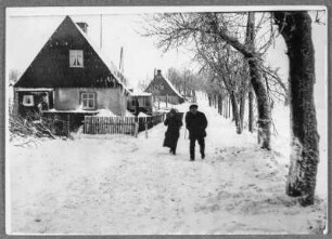 Winter in Seiffen im Erzgebirge