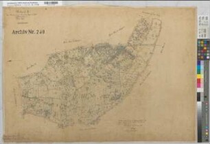 Epe (Gronau), Umlegung Epe, Urkarte 1 Flur 16