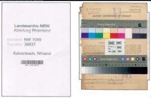 Entnazifizierung Winand Kolvenbach , geb. 06.11.1903 (Haendler)