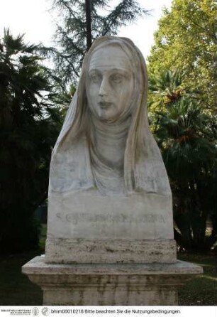 Büste der heiligen Katharina von Siena