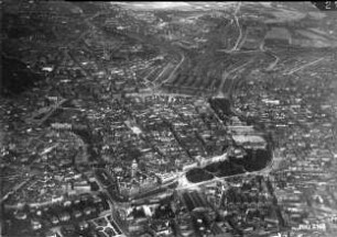 Leipzig, Innenstadt, Innenstadtring, Neues Rathaus, Augustusplatz, Hauptbahnhof