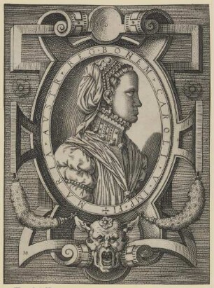 Bildnis der Maria Avstr