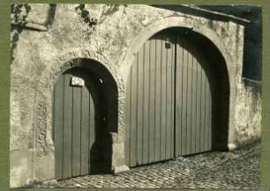 Herrengasse Nr. 26. Tor 1627