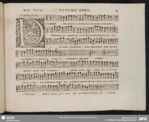 XIX. De profundis clamavi ad te Domine
