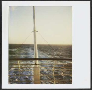 Mit dem Luxuskreuzer M. S. Europa auf dem offenen Meer