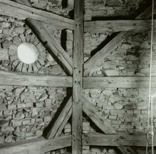 Holzkonstruktion, Turm, Dorfkirche, Pritzen
