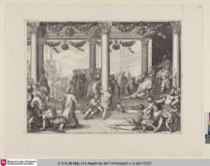 [Die venezianischen Gesandten vor Friedrich Barbarossa]