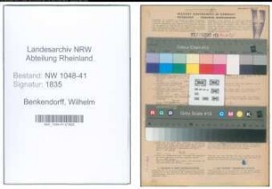 Entnazifizierung Wilhelm Benkendorff , geb. 29.01.1913 (Kraftfahrer)