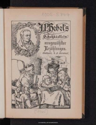 J. P. Hebel's Schatzkästlein ausgewählter Erzählungen