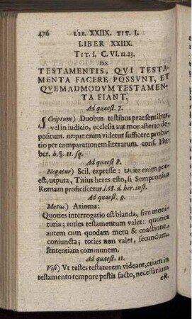 Liber XXIIX.