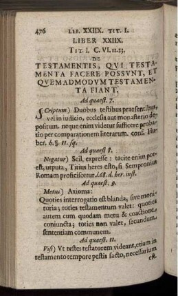 Liber XXIIX.