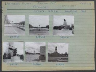 Sowjetisches Ehrenmal (Treptow). Berlin, Treptow, Puschkinallee/Am Treptower Park
