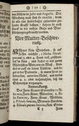 Vor Mutter-Beschwerung