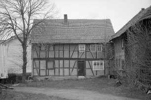 Fachwerkhaus (Fachwerkhaus); Eiterfeld, Mansbacher Weg 8