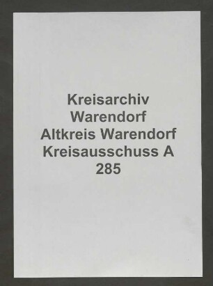 Fischereien, Spez.