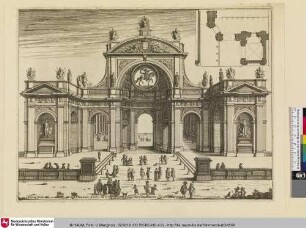 Dessein d'un Arc de Triomphe de l'Invention du Sr. Marot