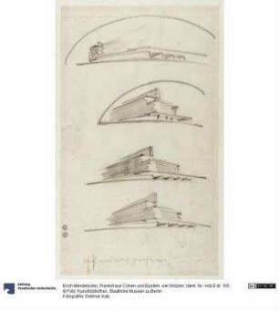Warenhaus Cohen und Epstein, vier Skizzen