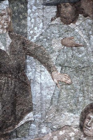 Drei Szenen aus der Legende des heiligen Laurentius
