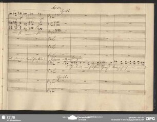 No. 34 Recitativ: "O Theobald mich ruft dein Schmerz"