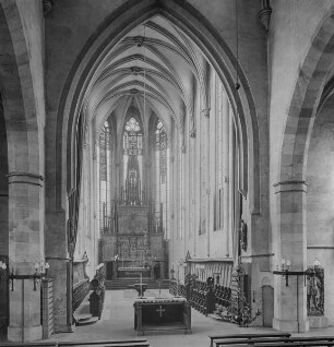 Barfüßerkirche — Chor