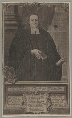 Bildnis des Johann Christoph Tschanter