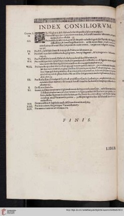 Index Consiliorvm