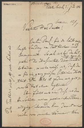 Brief an B. Schott's Söhne : 03.07.1886