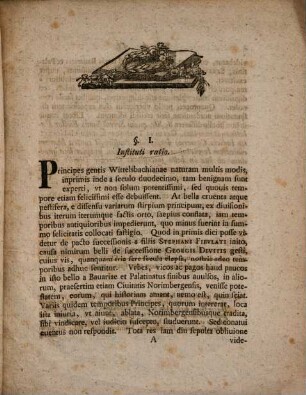 De Lite Svper Revocandis Locis Bello Georgiano Acqvisitis Contra Norimbergenses A Principe Electore Palatino-Bavarico Nvper Reassvmta. Dissertatio