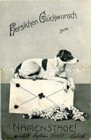 Karte zum Namenstag