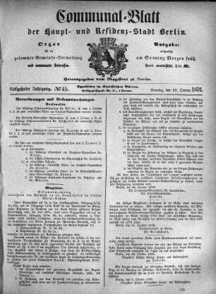 1876,45: No. 45, 29. Oktober 1876