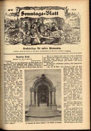Ausgabe vom Sonntag, den 17. Juli 1910.